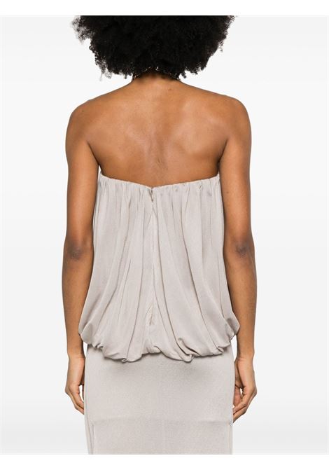Sand beige draped top Giuseppe di Morabito - woman GIUSEPPE DI MORABITO | 04SSTO3130441291